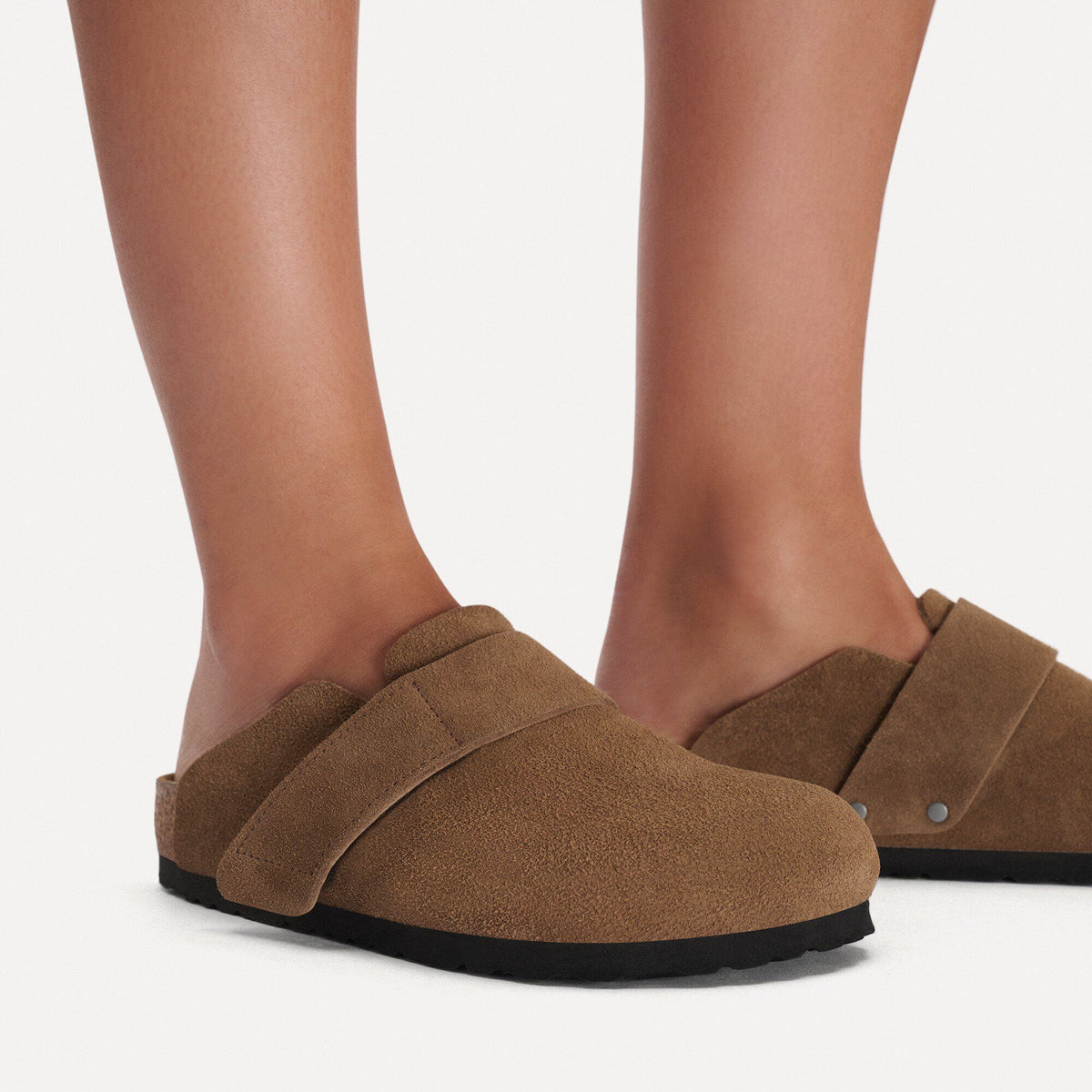 Loma Suede Leather in Color Dark Tea | Birkenstock