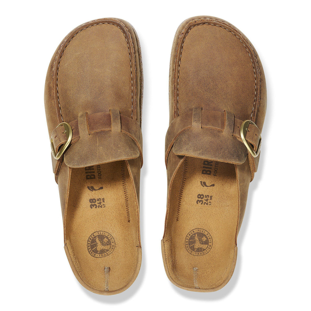 Buckley Oiled Leather in Color Cognac | Birkenstock