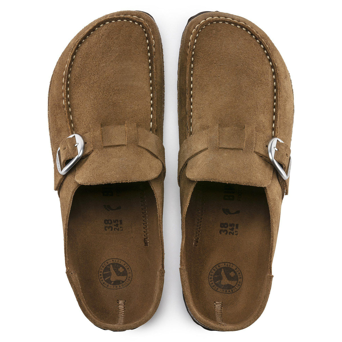 Buckley Suede Leather in Color Tea | Birkenstock