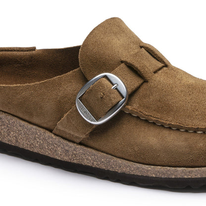 Buckley Suede Leather in Color Tea | Birkenstock