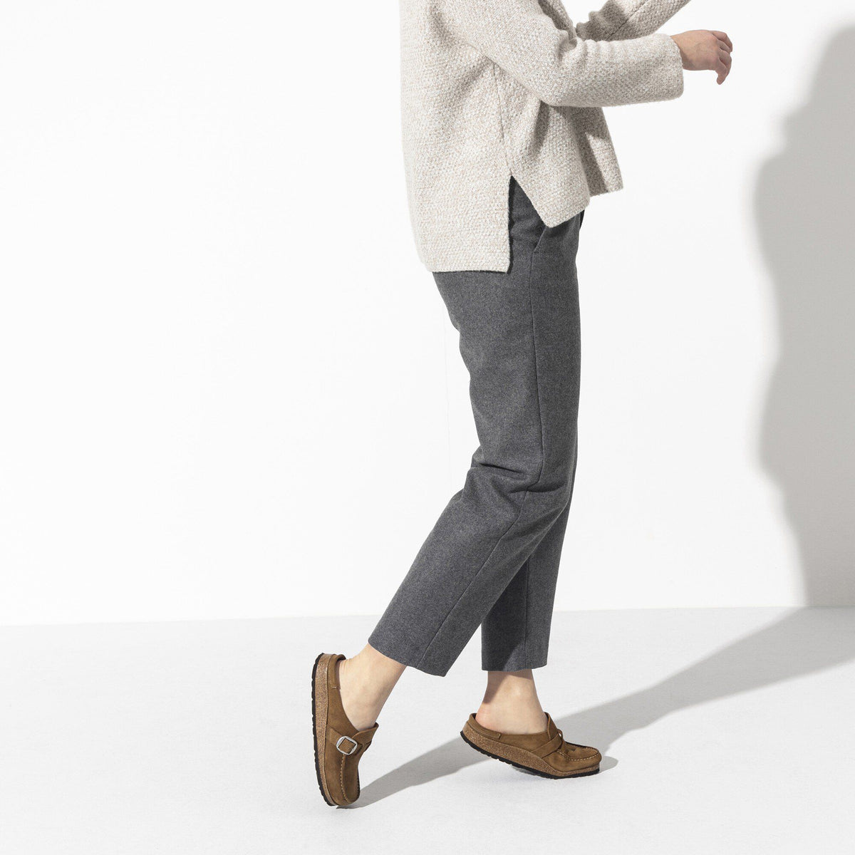 Buckley Suede Leather in Color Tea | Birkenstock