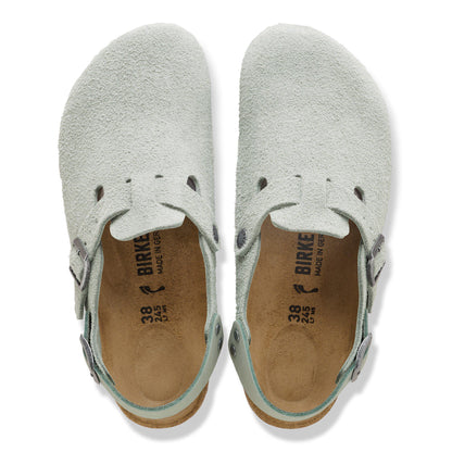 Tokio Suede Leather in Color Pure Sage | Birkenstock