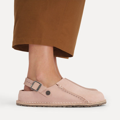 Lutry Premium Suede Leather in Color Light Rose | Birkenstock