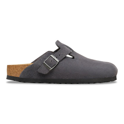 Boston Suede Leather in Color Charcoal | Birkenstock