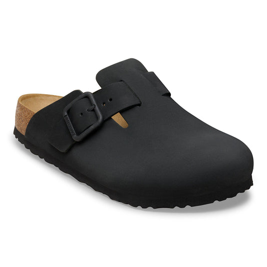 Boston Wire Buckle Nubuck Leather in Color Black | Birkenstock