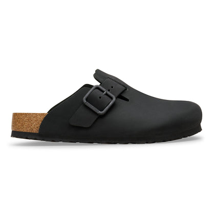 Boston Wire Buckle Nubuck Leather in Color Black | Birkenstock