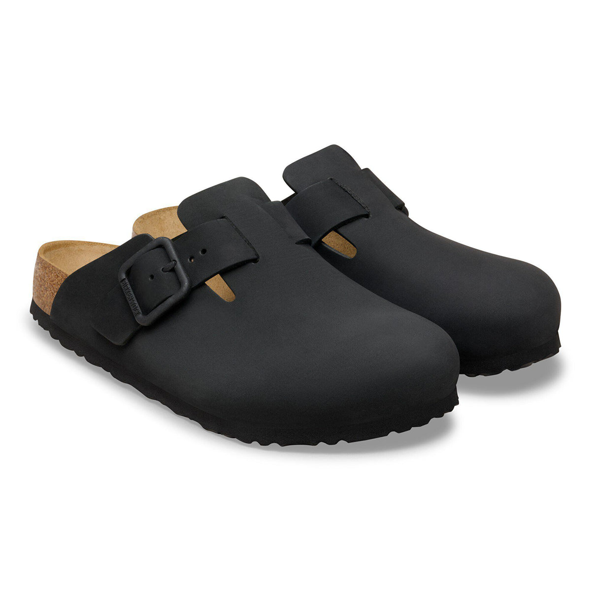 Boston Wire Buckle Nubuck Leather in Color Black | Birkenstock