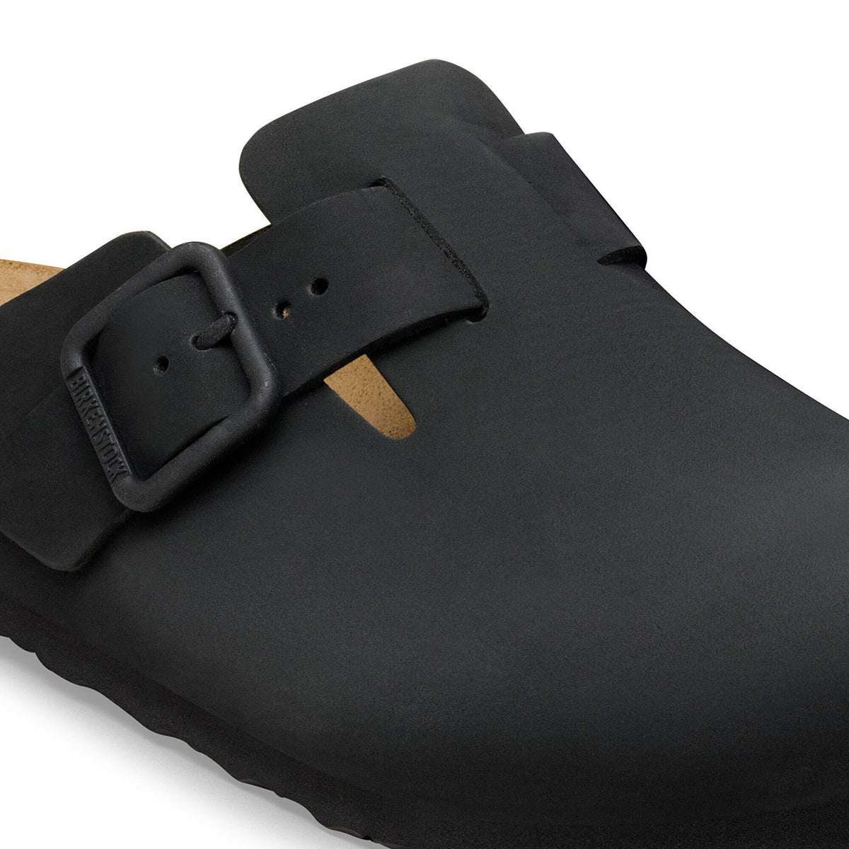 Boston Wire Buckle Nubuck Leather in Color Black | Birkenstock