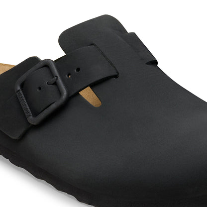 Boston Wire Buckle Nubuck Leather in Color Black | Birkenstock
