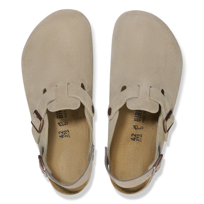 Tokio Suede Leather in Color Taupe | Birkenstock
