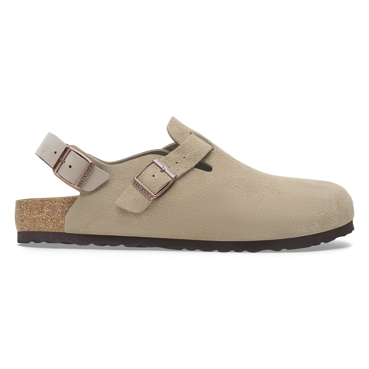 Tokio Suede Leather in Color Taupe | Birkenstock