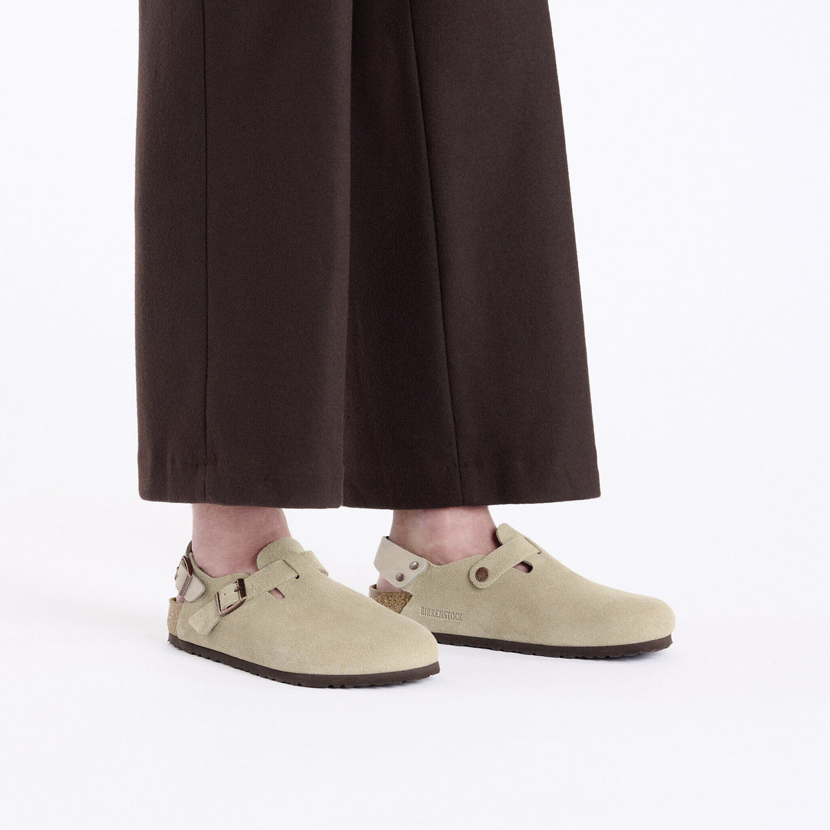 Tokio Suede Leather in Color Taupe | Birkenstock