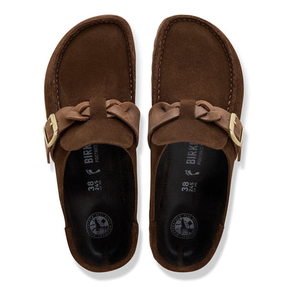 Buckley  Braided Suede Leather in Color Carafe | Birkenstock
