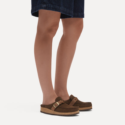 Buckley  Braided Suede Leather in Color Carafe | Birkenstock