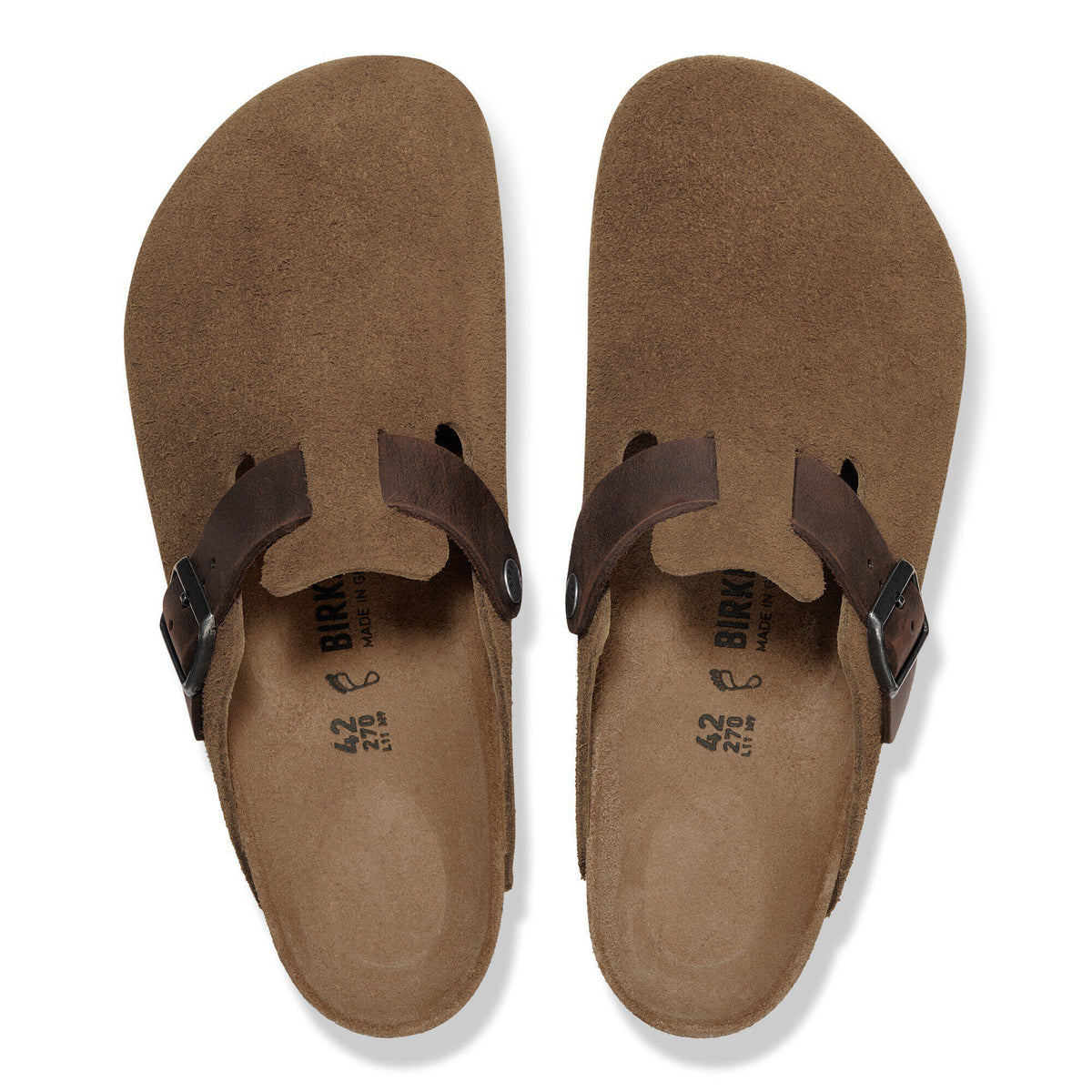 Boston Mixed Leather in Color Dark Tea | Birkenstock