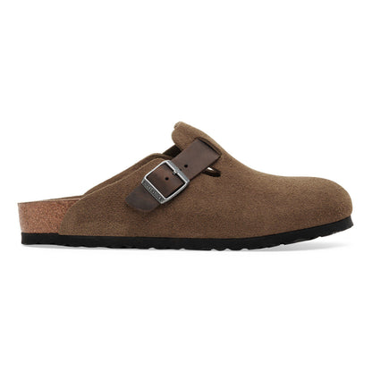 Boston Mixed Leather in Color Dark Tea | Birkenstock