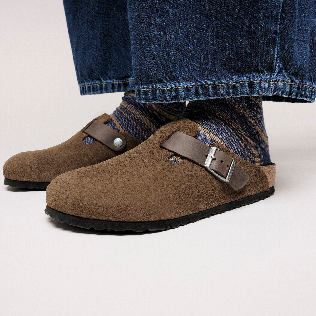 Boston Mixed Leather in Color Dark Tea | Birkenstock