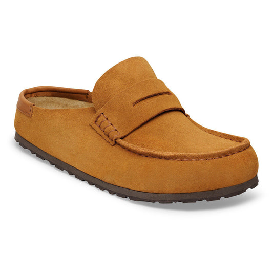 Naples Wrapped Suede Nubuck in Color Mink | Birkenstock