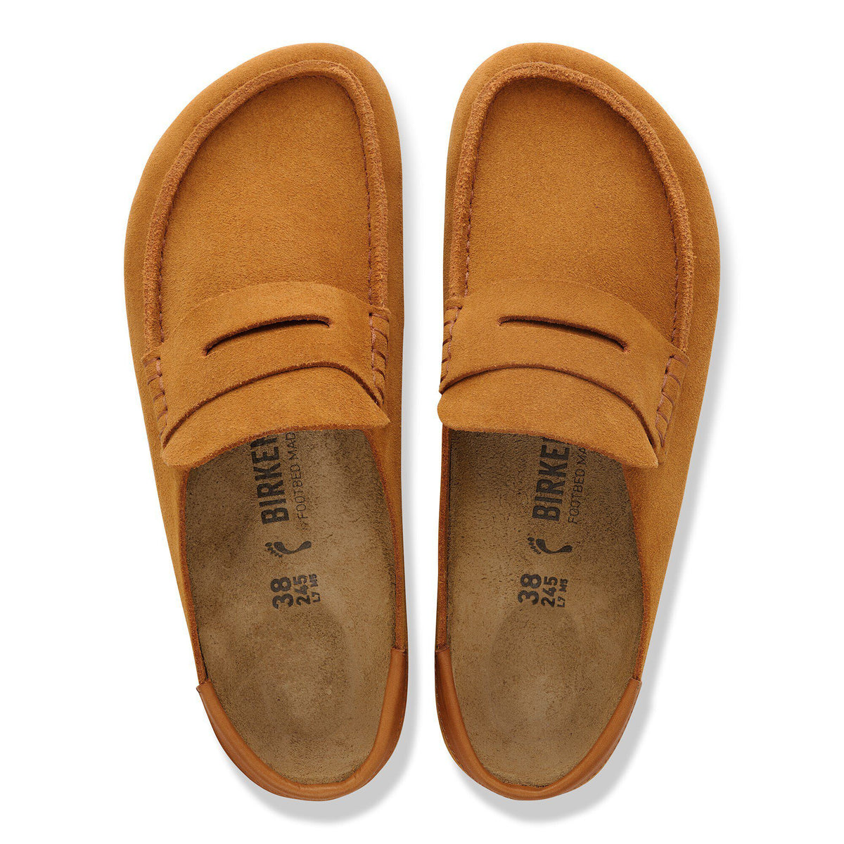 Naples Wrapped Suede Nubuck in Color Mink | Birkenstock