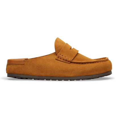 Naples Wrapped Suede Nubuck in Color Mink | Birkenstock