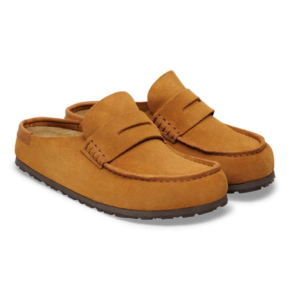 Naples Wrapped Suede Nubuck in Color Mink | Birkenstock