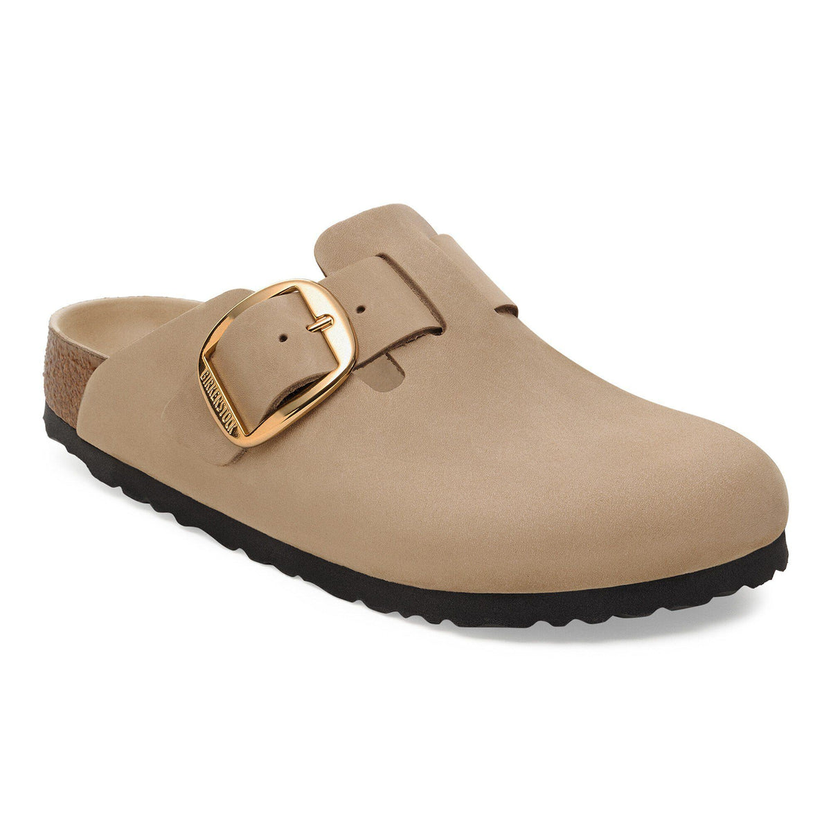 Boston Big Buckle Oiled Leather in Color Tobacco Brown | Birkenstock