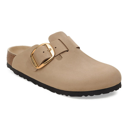 Boston Big Buckle Oiled Leather in Color Tobacco Brown | Birkenstock