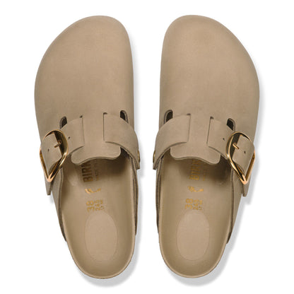 Boston Big Buckle Oiled Leather in Color Tobacco Brown | Birkenstock