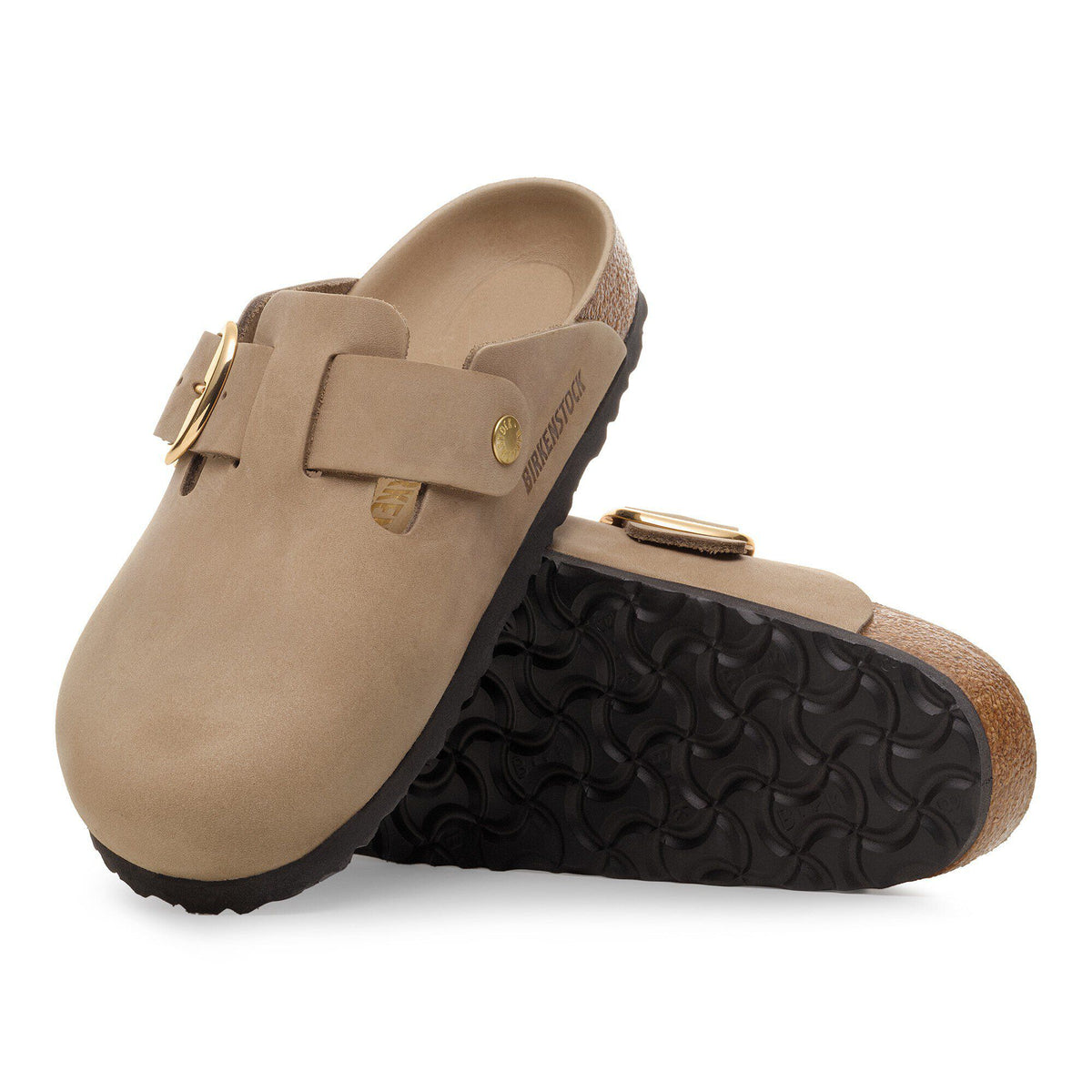 Boston Big Buckle Oiled Leather in Color Tobacco Brown | Birkenstock