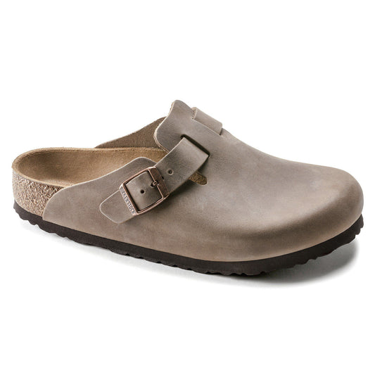 Boston Oiled Leather in Color Tobacco Brown | Birkenstock
