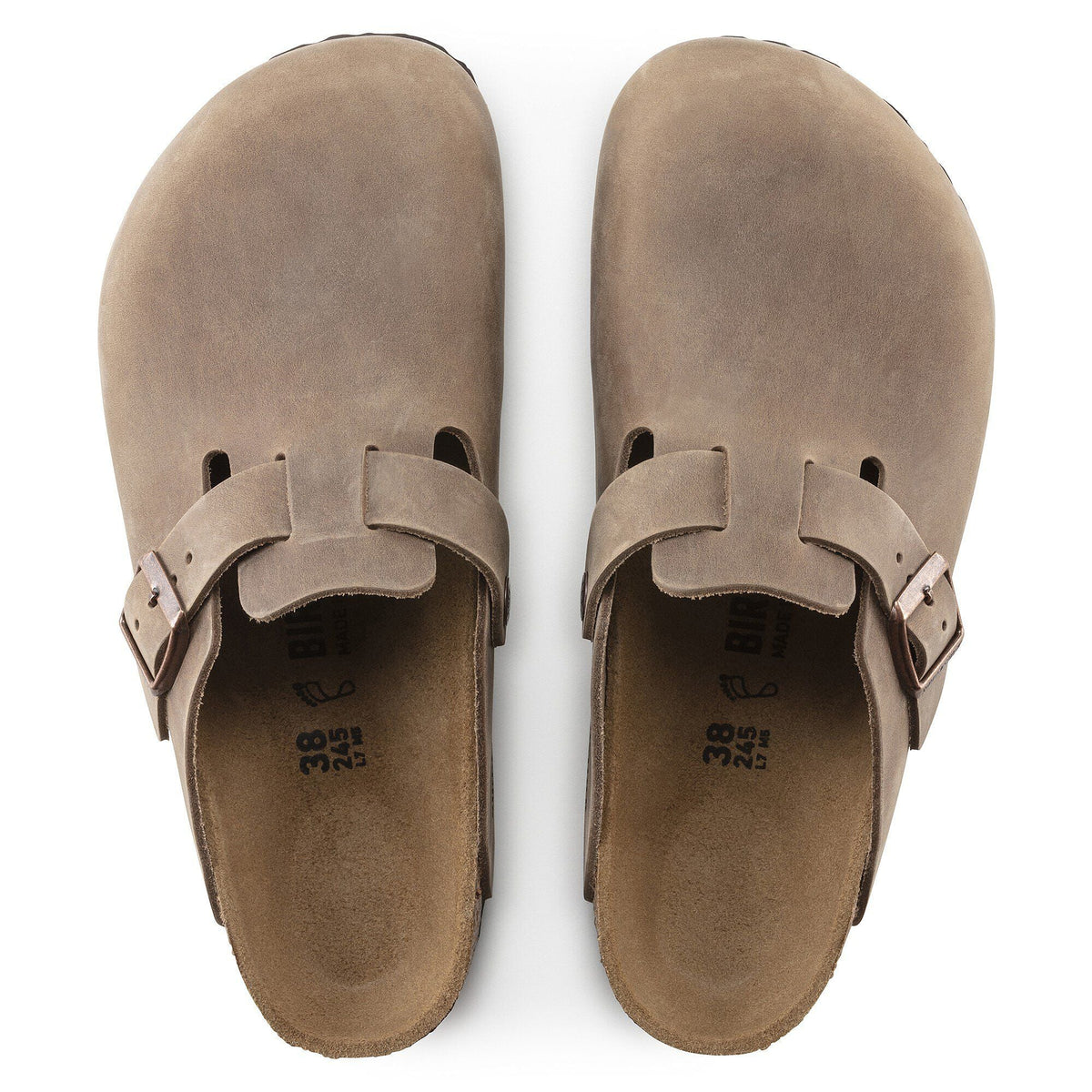 Boston Oiled Leather in Color Tobacco Brown | Birkenstock