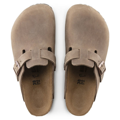 Boston Oiled Leather in Color Tobacco Brown | Birkenstock
