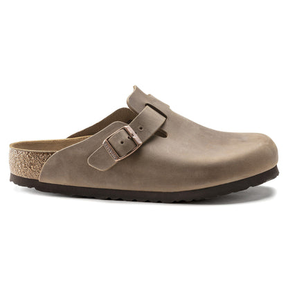 Boston Oiled Leather in Color Tobacco Brown | Birkenstock