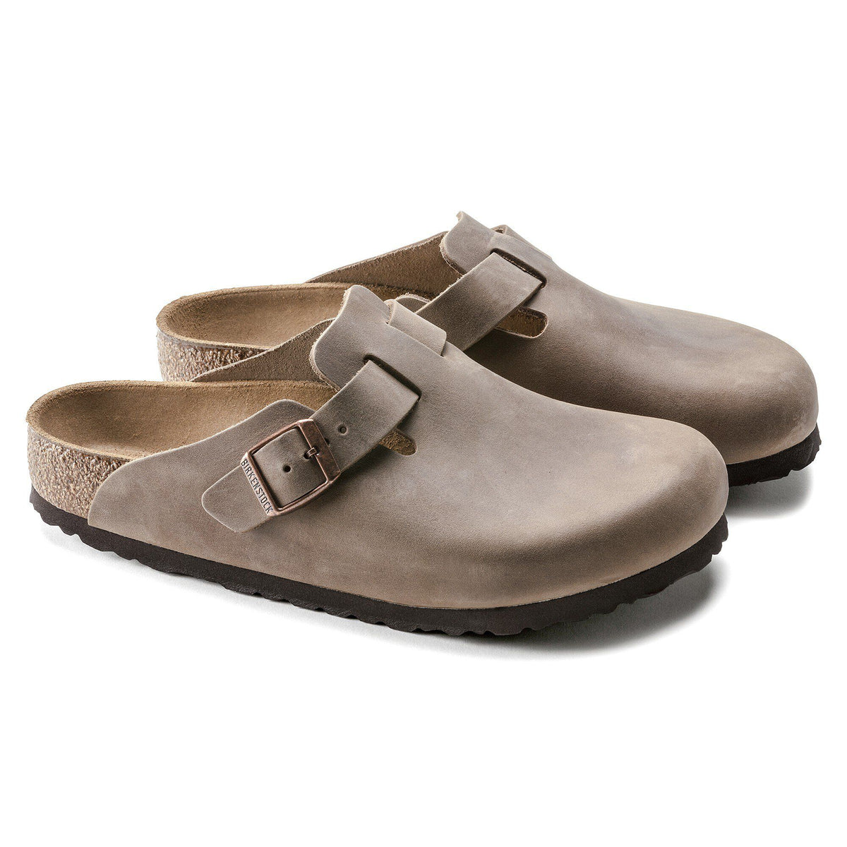 Boston Oiled Leather in Color Tobacco Brown | Birkenstock