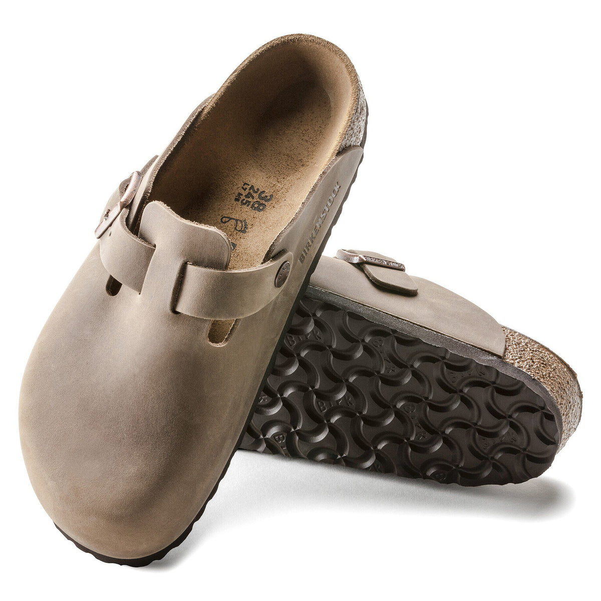 Boston Oiled Leather in Color Tobacco Brown | Birkenstock