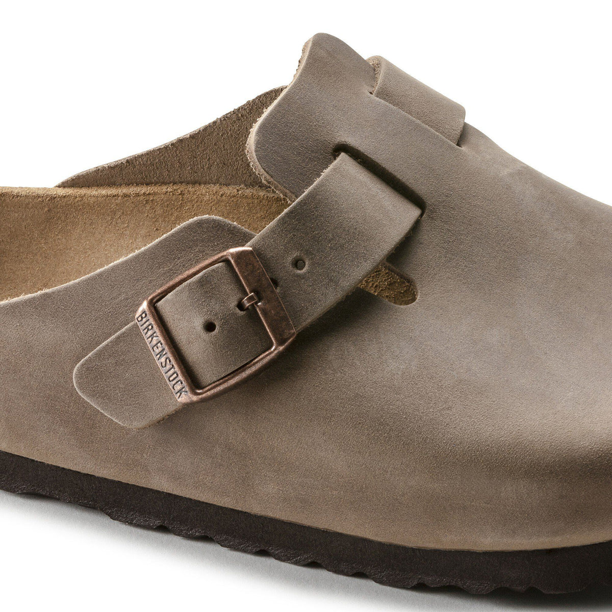 Boston Oiled Leather in Color Tobacco Brown | Birkenstock