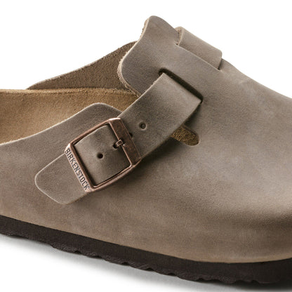 Boston Oiled Leather in Color Tobacco Brown | Birkenstock