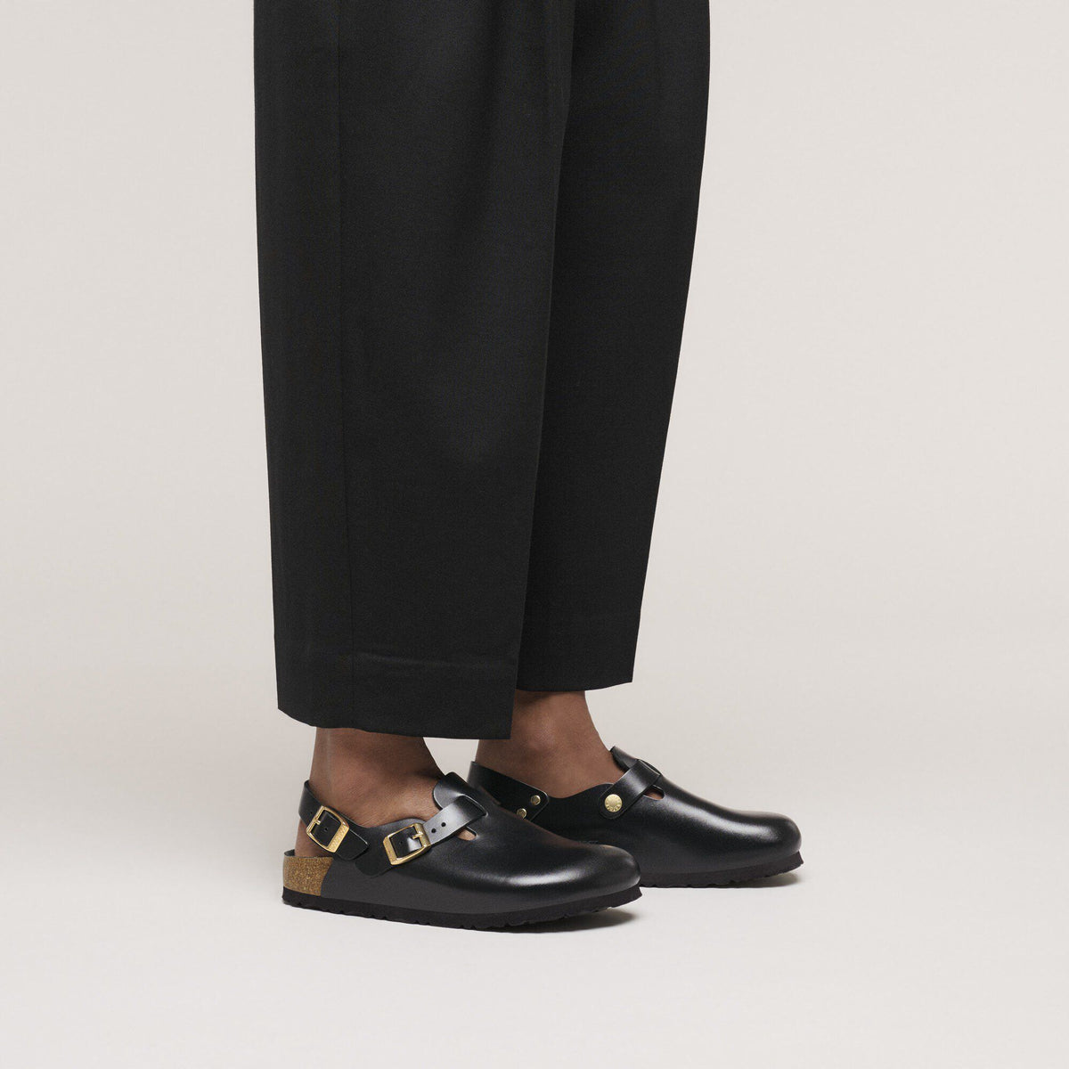 Tokio Leather in Color Black Dressy Leather | Birkenstock