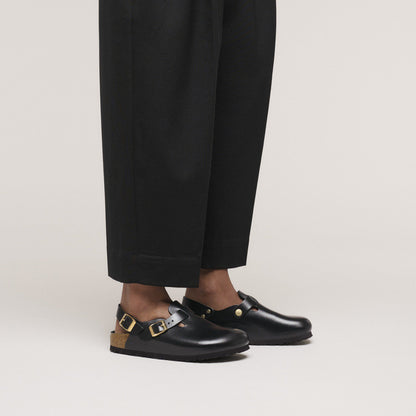 Tokio Leather in Color Black Dressy Leather | Birkenstock
