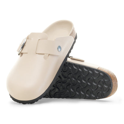 Boston Big Buckle Leather in Color Oyster Dressy Leather | Birkenstock