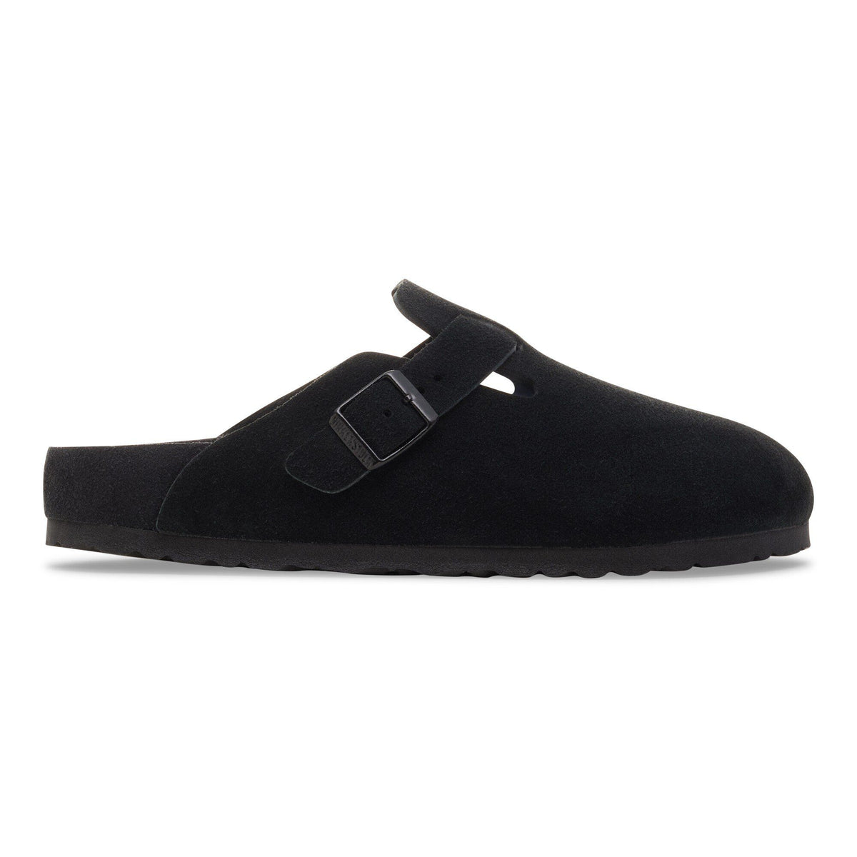 Boston Suede Leather in Color Black | Birkenstock