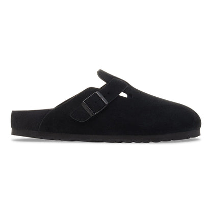 Boston Suede Leather in Color Black | Birkenstock