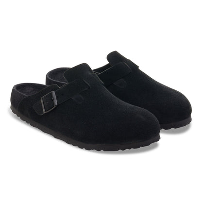 Boston Suede Leather in Color Black | Birkenstock
