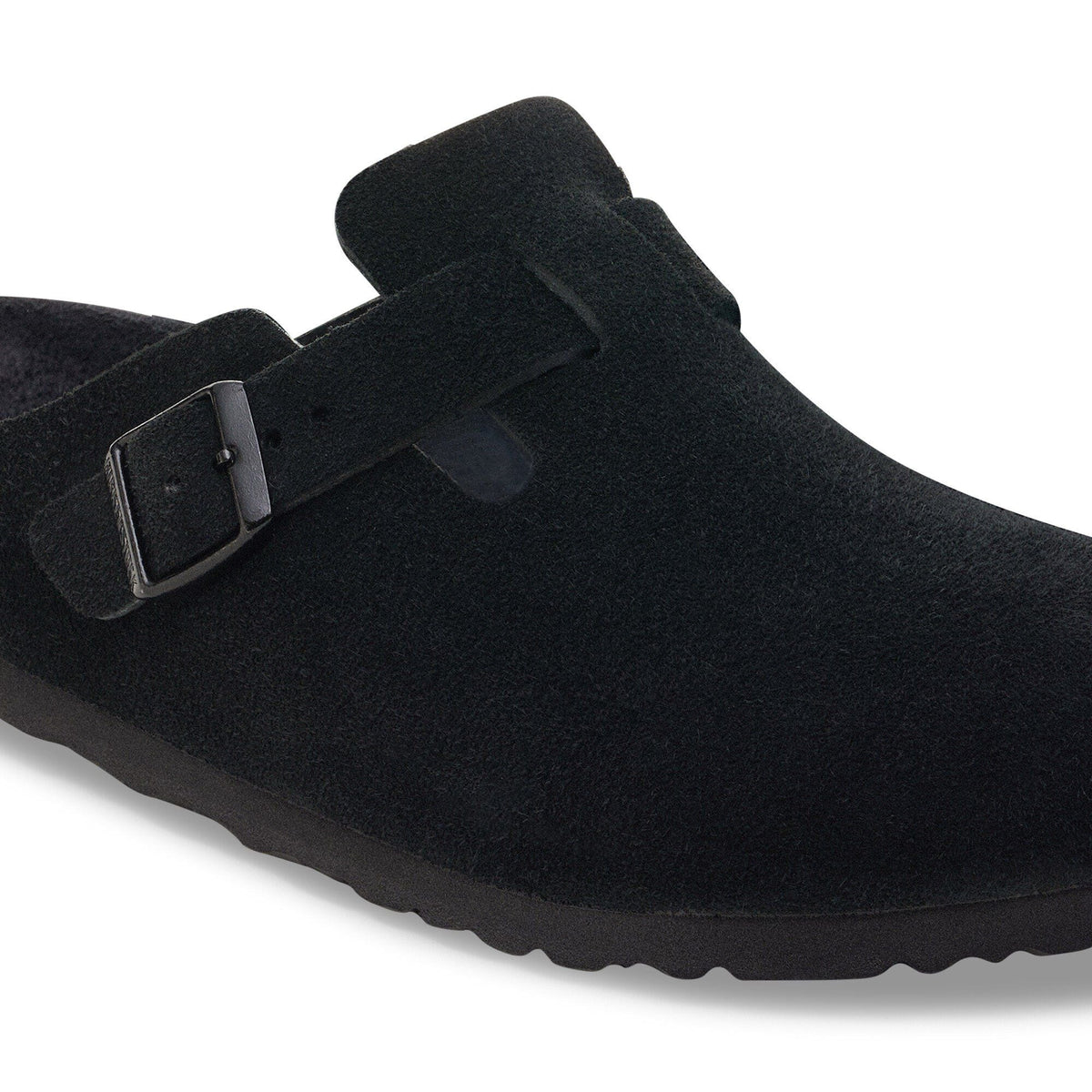 Boston Suede Leather in Color Black | Birkenstock