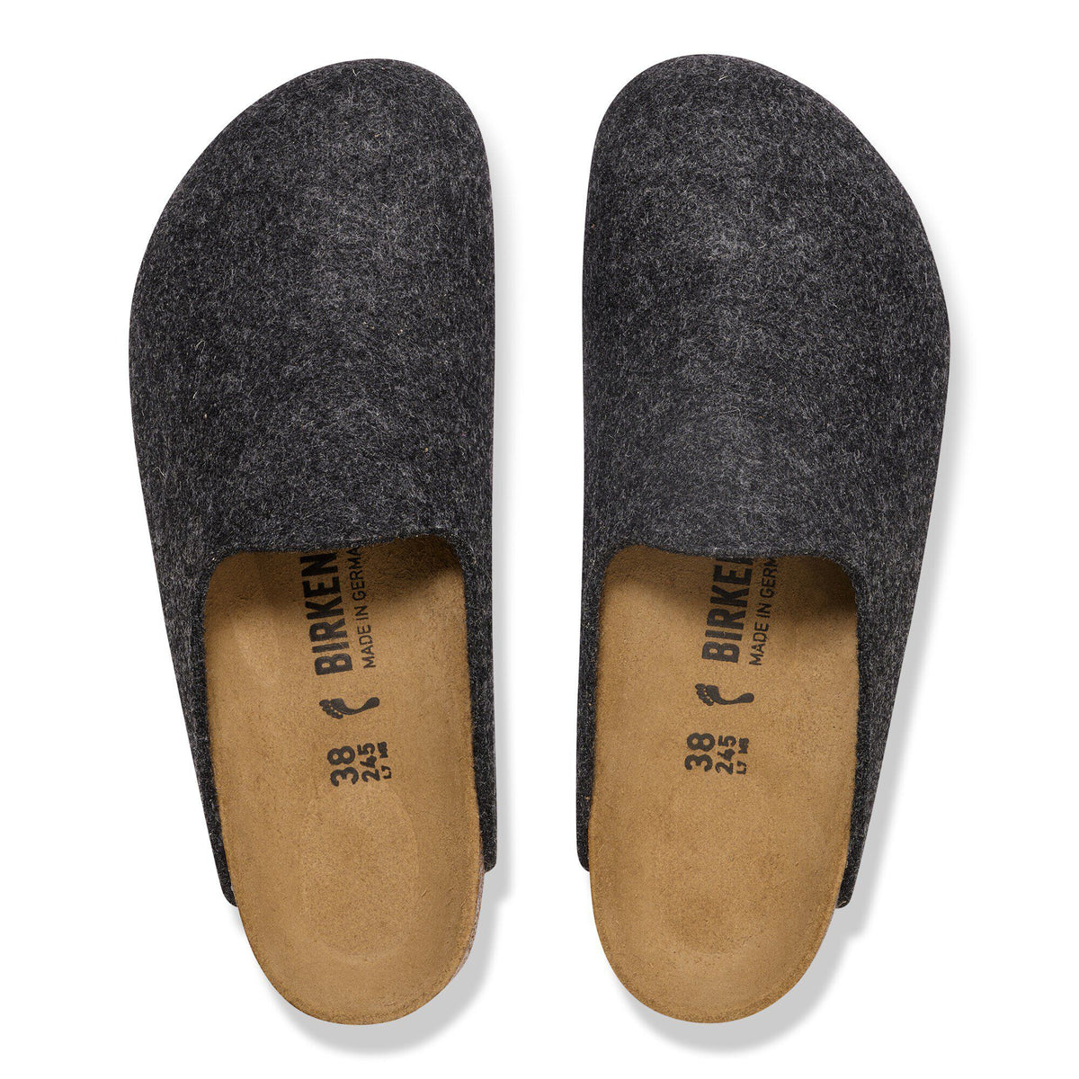 Amsterdam Wool in Color Anthracite | Birkenstock