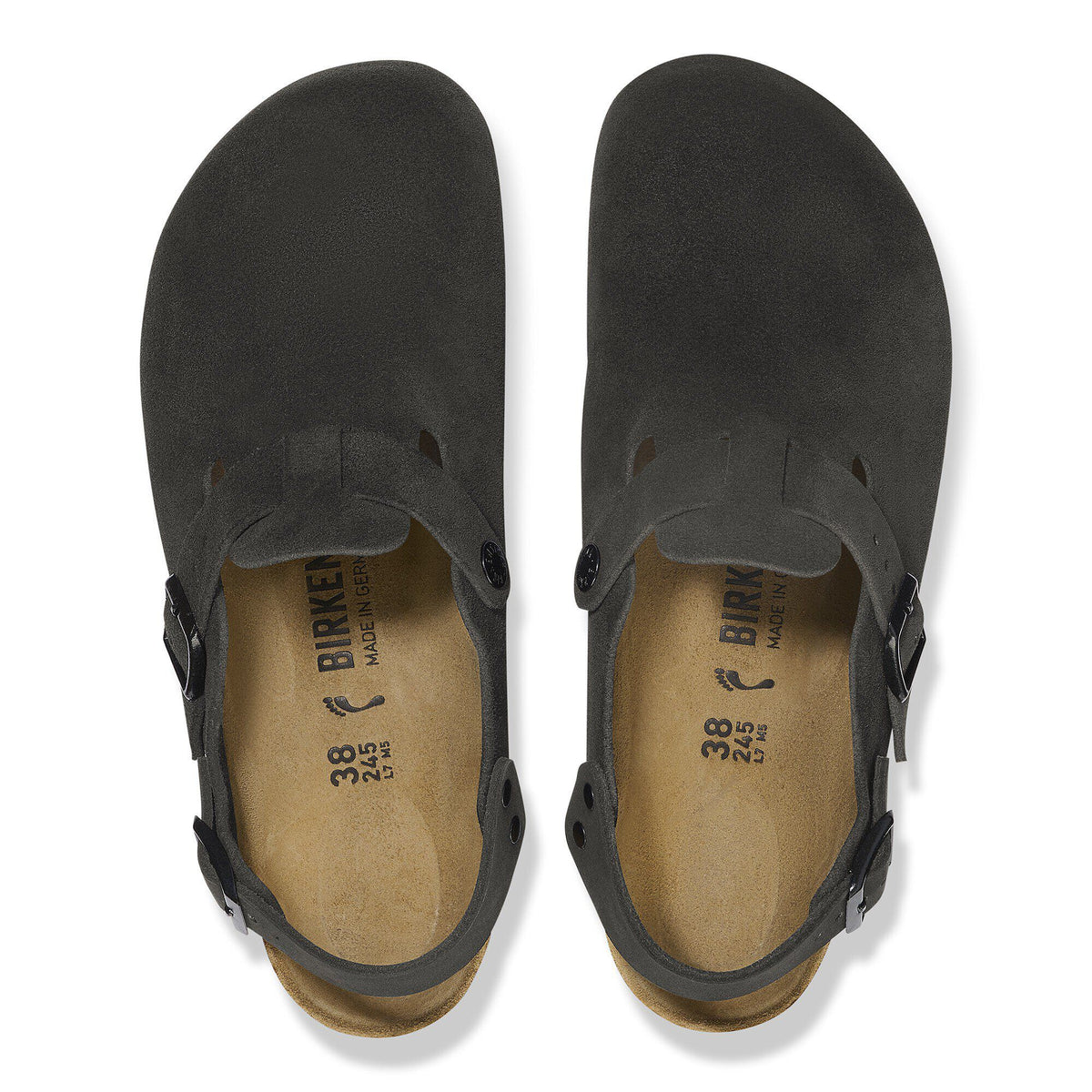 Tokio Suede Leather in Color Black | Birkenstock