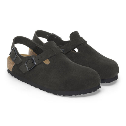 Tokio Suede Leather in Color Black | Birkenstock