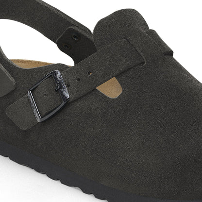 Tokio Suede Leather in Color Black | Birkenstock