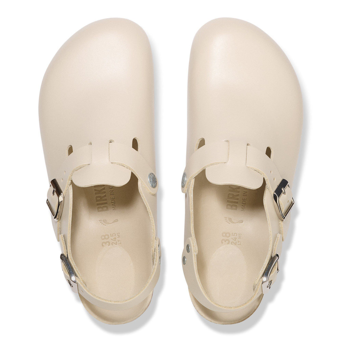 Tokio Leather in Color Oyster Dressy Leather | Birkenstock