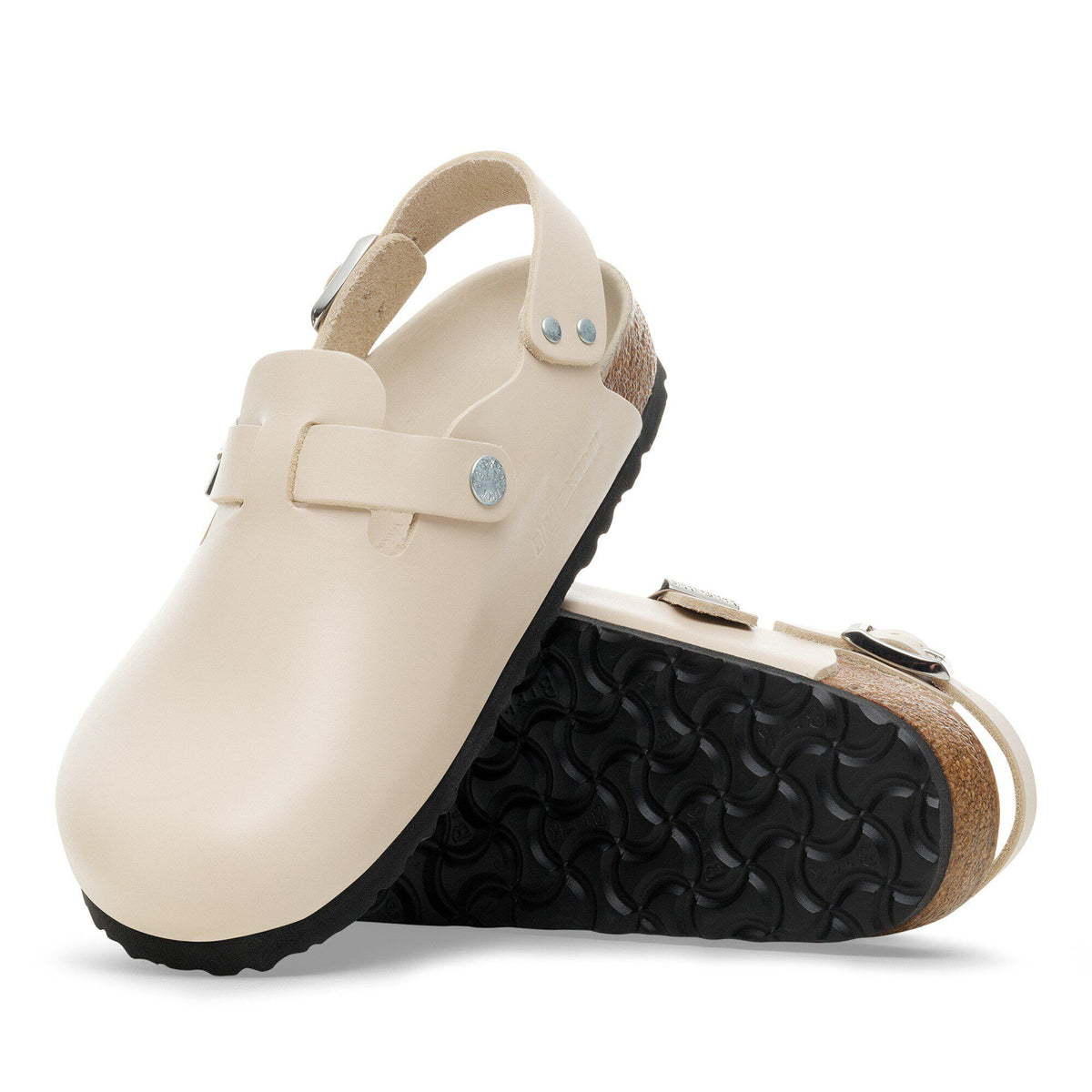 Tokio Leather in Color Oyster Dressy Leather | Birkenstock